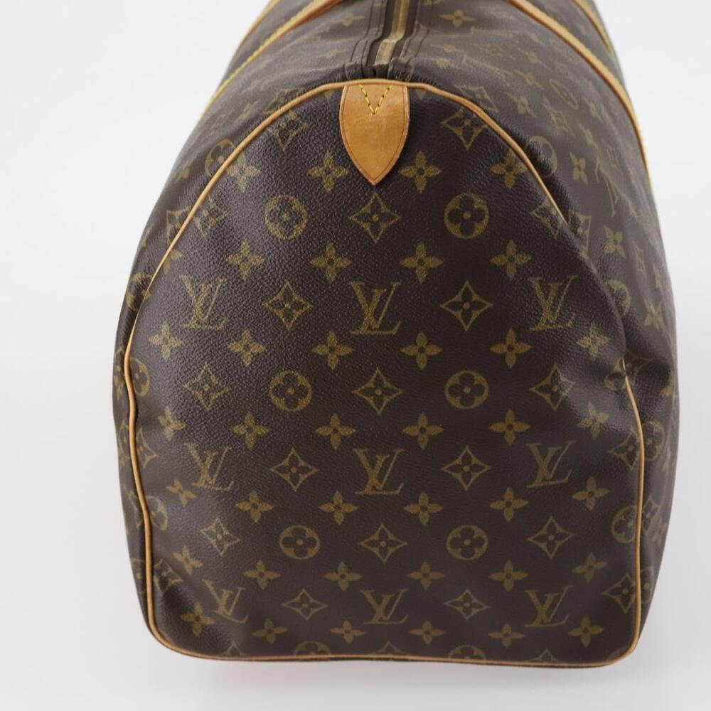 LOUIS VUITTON Monogram Keepall 55 Boston Bag M41424 LV Auth 145380 - Picture 3 of 16